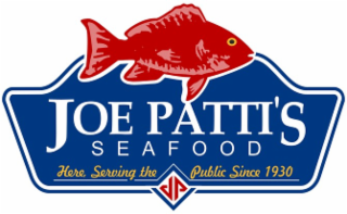 JOE PATTI'S SEAFOOD HERE, SERVING THE PUBLIC SINCE 1930 JP logo
