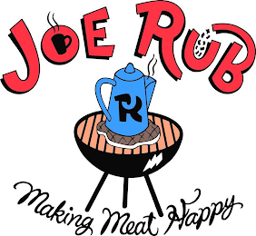 JOE RUB MAKING MEAT HAPPY logo