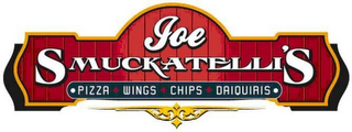 JOE SMUCKATELLI'S · PIZZA WINGS CHIPS DAIQUIRIS · logo