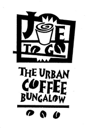 JOE TO GO THE URBAN COFFEE BUNGALOW logo
