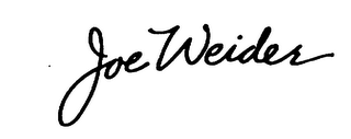 JOE WEIDER logo