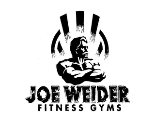 JOE WEIDER FITNESS GYMS logo