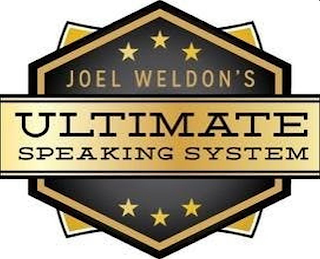 JOEL WELDON'S ULTIMATE SPEAKING SYSTEM logo