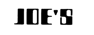 JOE'S logo