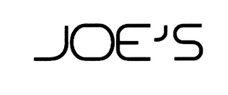 JOE'S logo