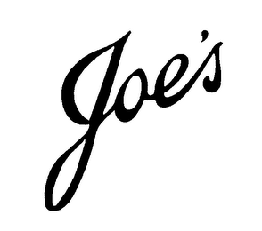JOE'S logo