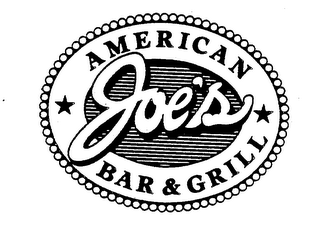 JOE'S AMERICAN BAR & GRILL logo