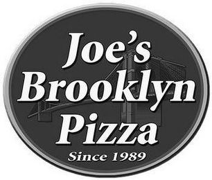 JOE'S BROOKLYN PIZZA SINCE 1989 logo