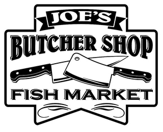 JOE'S BUTCHER SHOP FISH MARKET logo
