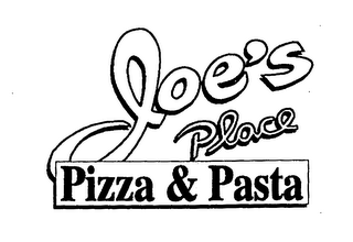 JOE'S PLACE PIZZA & PASTA logo