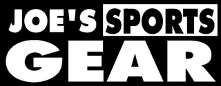 JOE'S SPORTS GEAR logo
