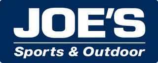 JOE'S SPORTS & OUTDOOR logo