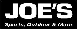 JOE'S SPORTS, OUTDOOR & MORE logo