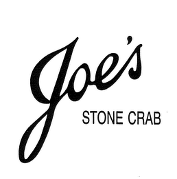 JOE'S STONE CRAB logo