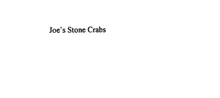 JOE'S STONE CRABS logo