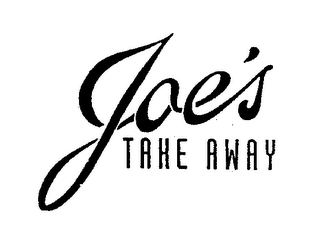 JOE'S TAKE AWAY logo