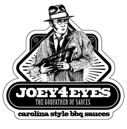 JOEY 4 EYES THE GODFATHER OF SAUCES CAROLINA STYLE BBQ SAUCES logo