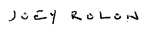 JOEY ROLON logo