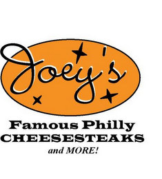 JOEY'S FAMOUS PHILLY CHEESESTEAKS AND MORE! logo