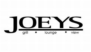 JOEYS GRILL LOUNGE VIEW logo