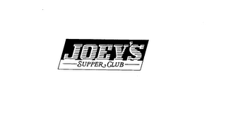 JOEY'S SUPPER CLUB logo
