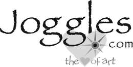 JOGGLES.COM THE OF ART logo