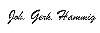 JOH. GERH. HAMMIG logo