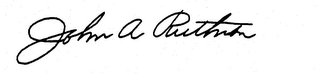 JOHN A. RUTHVEN logo