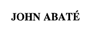 JOHN ABATE' logo
