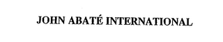 JOHN ABATE INTERNATIONAL logo