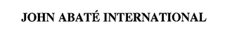 JOHN ABATE INTERNATIONAL logo