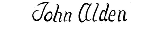 JOHN ALDEN logo