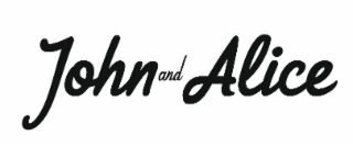 JOHN AND ALICE logo