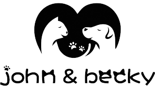 JOHN & BECKY logo