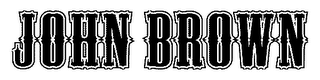 JOHN BROWN logo