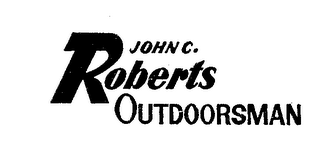 JOHN C. ROBERTS OUTDOORSMAN logo
