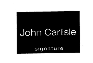 JOHN CARLISLE SIGNATURE logo