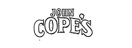 JOHN COPE'S logo