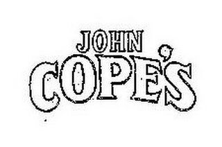 JOHN COPE'S logo