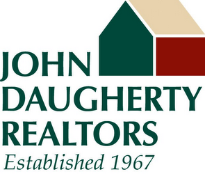 JOHN DAUGHERTY REALTORS ESTABLISHED 1967 logo