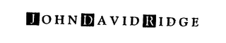 JOHN DAVID RIDGE logo