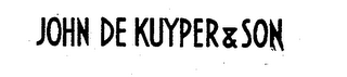 JOHN DE KUYPER & SON logo
