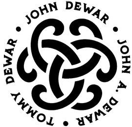 JOHN DEWAR JOHN A. DEWAR TOMMY DEWAR logo