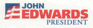 JOHN EDWARDS PRESIDENT logo