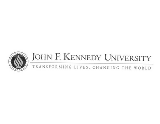 JOHN F. KENNEDY UNIVERSITY JOHN F. KENNEDY UNIVERSITY TRANSFORMING LIVES, CHANGING THE WORLD logo