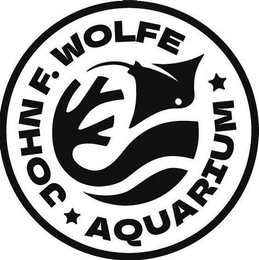 JOHN F. WOLFE AQUARIUM logo