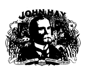 JOHN HAY SECRETARY OF STATE AMBASSADOR TO GREAT BRITAIN logo