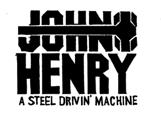 JOHN HENRY, A STEEL DRIVIN' MACHINE logo