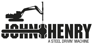 JOHN HENRY A STEEL DRIVIN' MACHINE logo