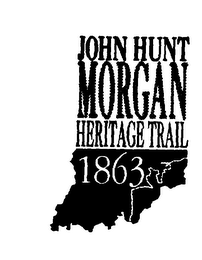 JOHN HUNT MORGAN HERITAGE TRAIL 1863 logo